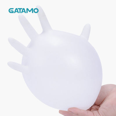 부엌  산업 안전 분말로 된 라텍스 장갑을 위해 라텍스 장갑을 청소하는 G38 자연적인 라텍스 검사 장갑